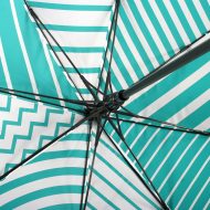 Patterned print on umbrella