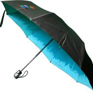 Telescopic Umbrella with Internal Print
