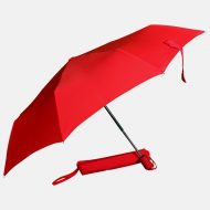 Red telescopic umbrella