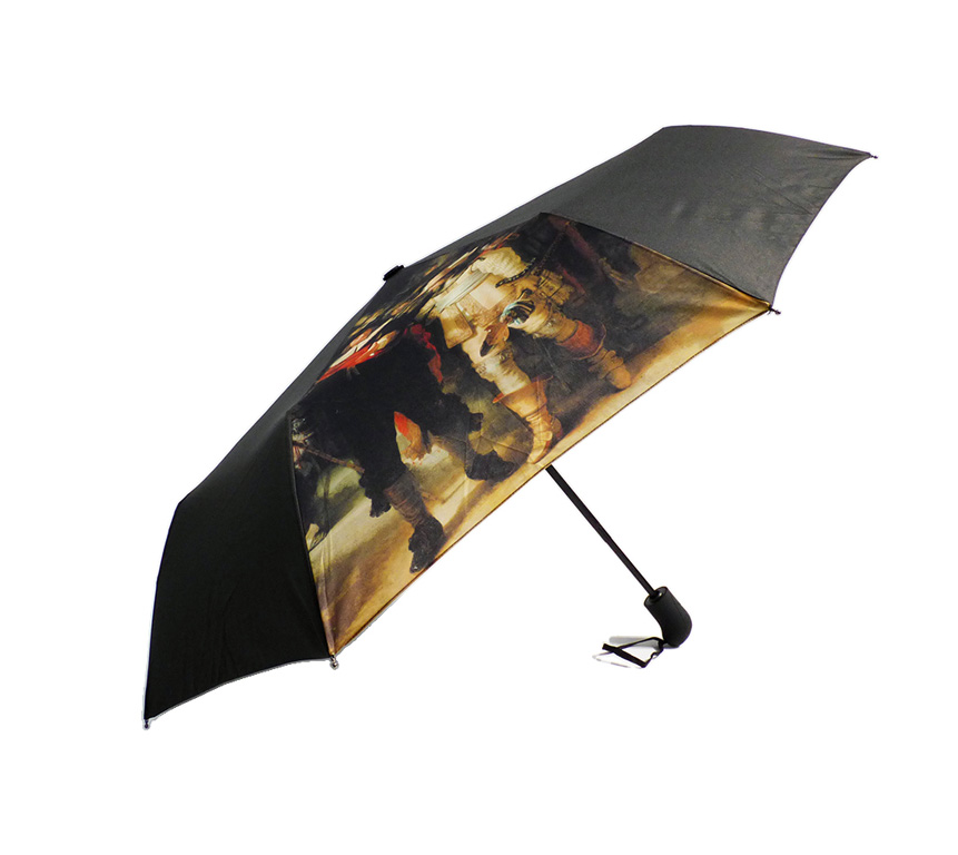Fine art print on folding umbrella