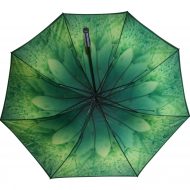 Full digitally printed double canopy tailor made umbrellas with flower design all over print