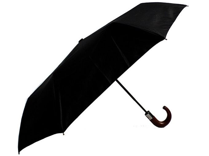 Auto Folding Executive Umbrella - Black