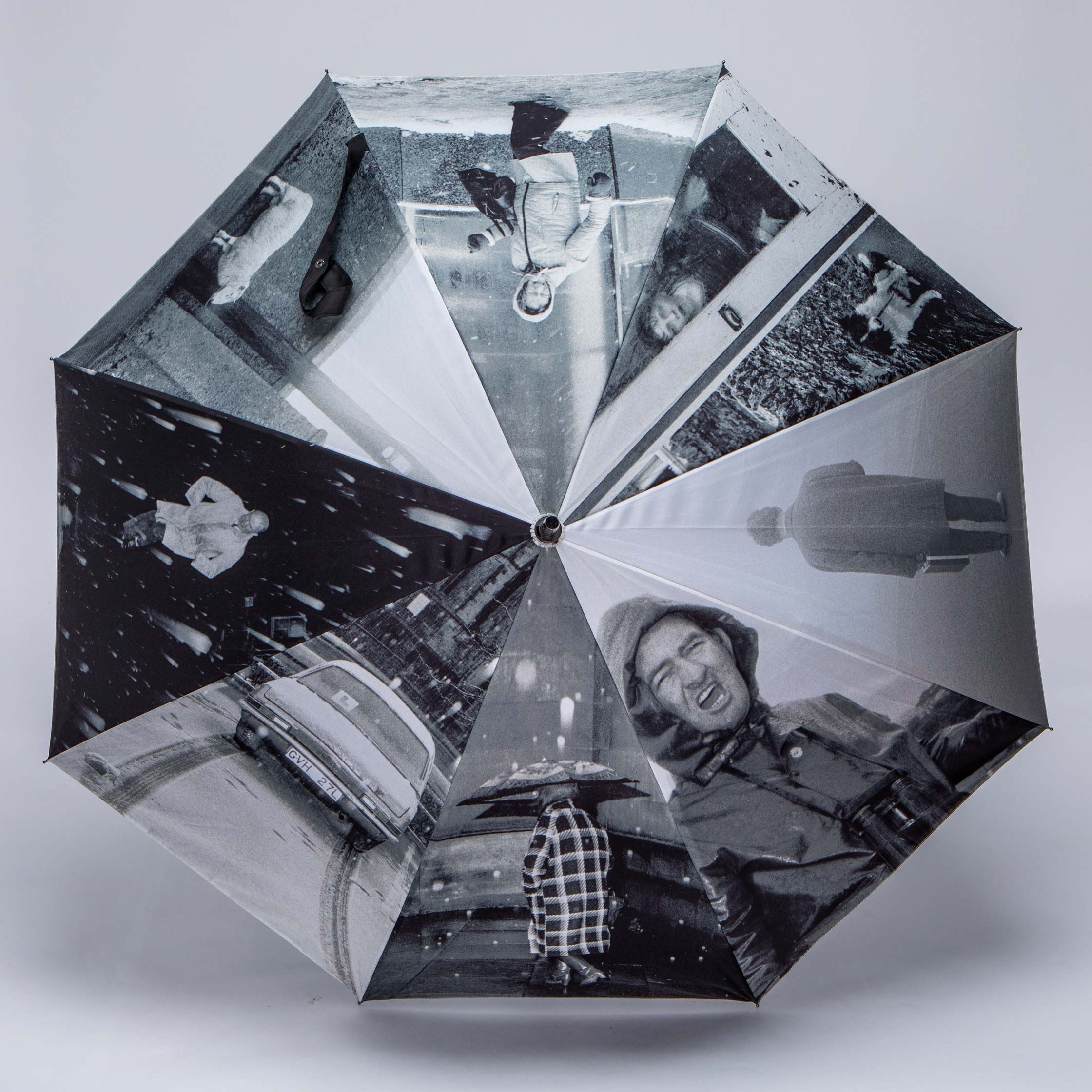 Photo print on umbrella