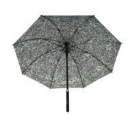 customised walking umbrella inside print on Microsoft umbrella