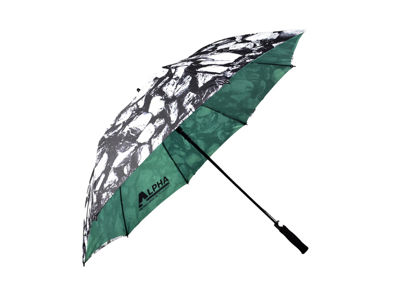 Storm proof Branded Golf Umbrella Double canopy auto opening