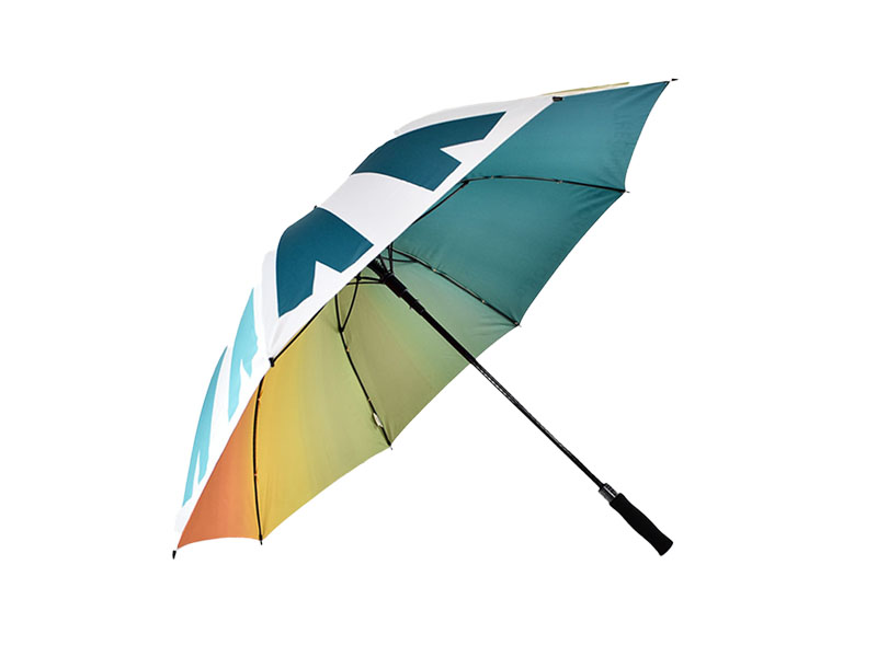 Double canopy golf umbrella