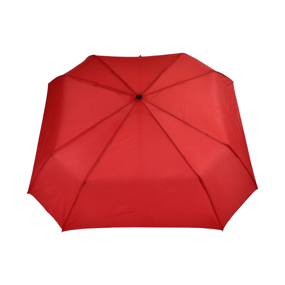 Square shaped open umbrella